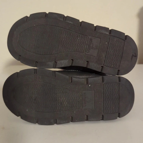 OshKosh B'gosh Girls Siberian Faux Fur Faux Leather Shimmer Pull On Boots 8M - Picture 5 of 9